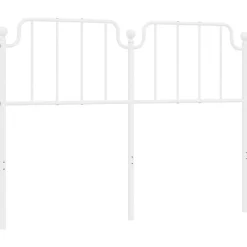 vidaXL Camas Y Accesorios-Cabecero de repuesto de metal 150 cm