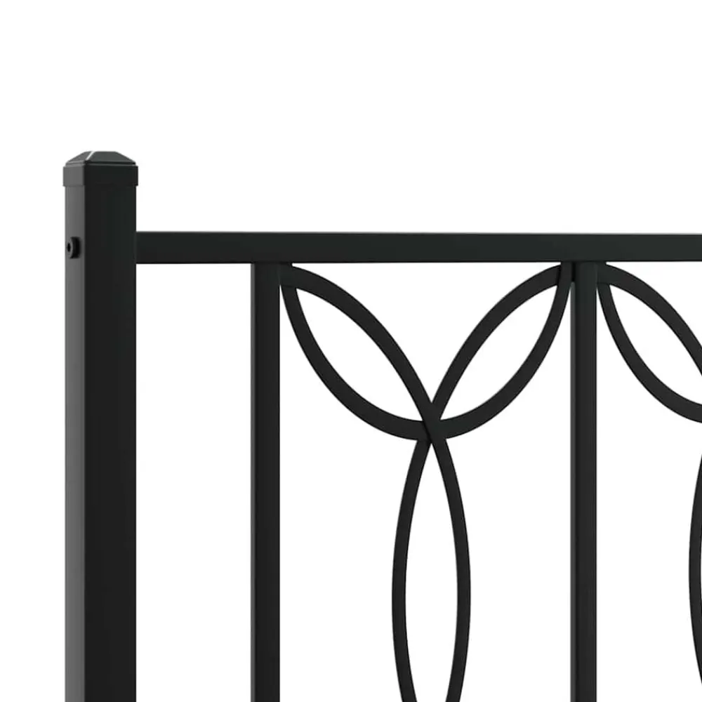 vidaXL Camas Y Accesorios-Cabecero de repuesto de metal 107 cm