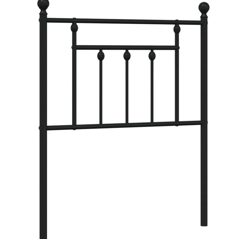 vidaXL Camas Y Accesorios-Cabecero de repuesto de metal 75 cm