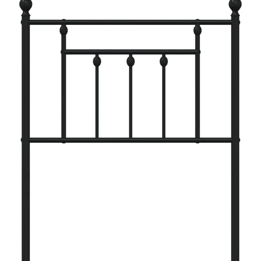 vidaXL Camas Y Accesorios-Cabecero de repuesto de metal 75 cm