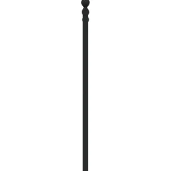 vidaXL Camas Y Accesorios-Cabecero de repuesto de metal 75 cm