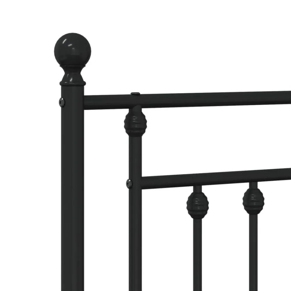 vidaXL Camas Y Accesorios-Cabecero de repuesto de metal 75 cm