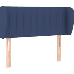 vidaXL Cabecero de tela 83x23x78/88 cm Azul New