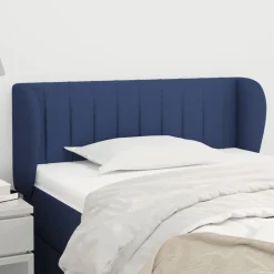 vidaXL Cabecero de tela 83x23x78/88 cm Azul New