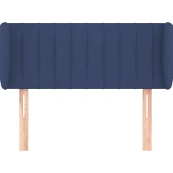 vidaXL Cabecero de tela 83x23x78/88 cm Azul New