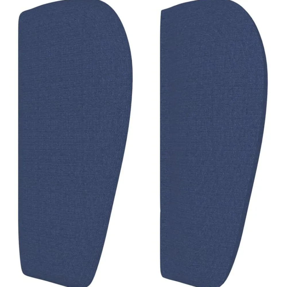 vidaXL Cabecero de tela 83x23x78/88 cm Azul New