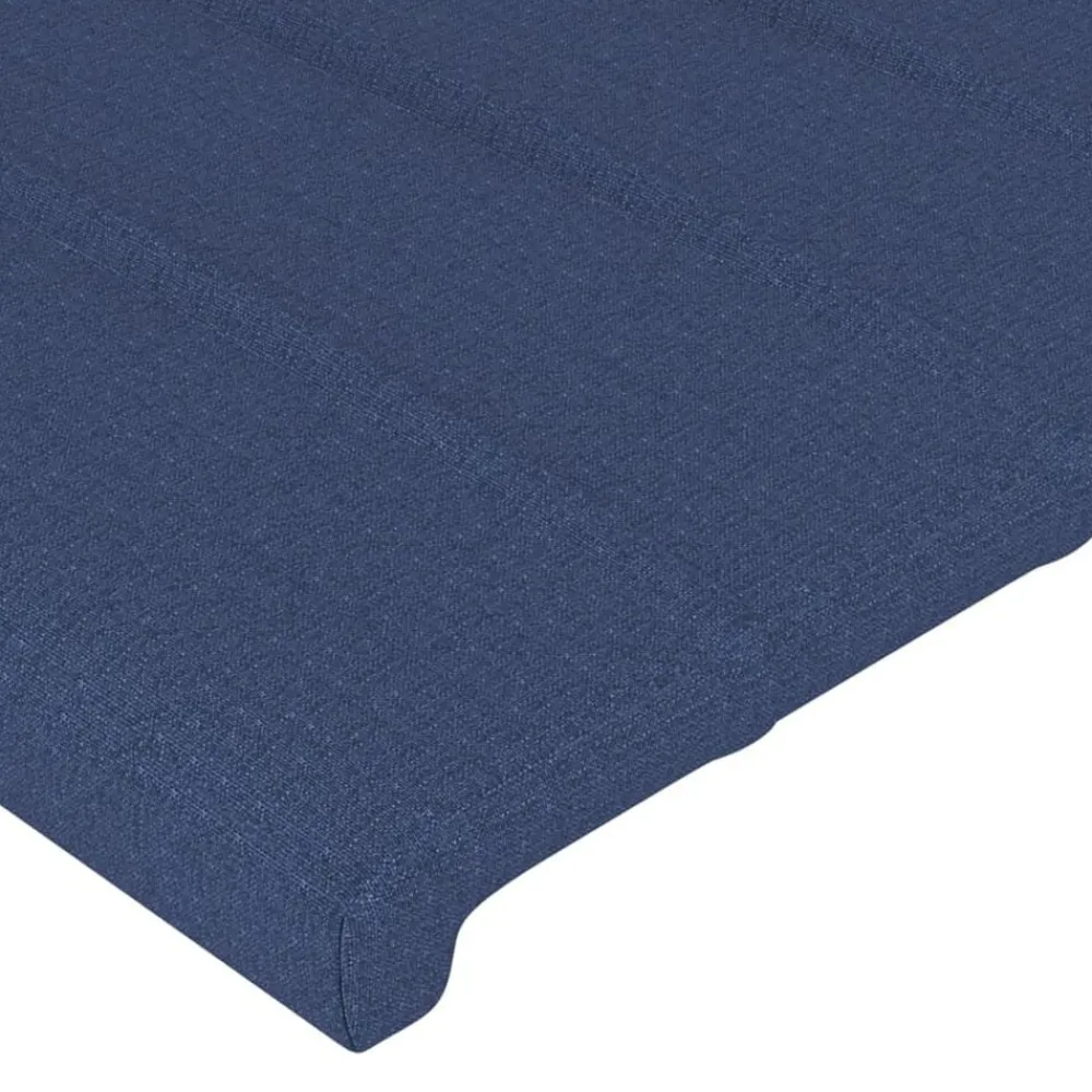 vidaXL Cabecero de tela 83x23x78/88 cm Azul New
