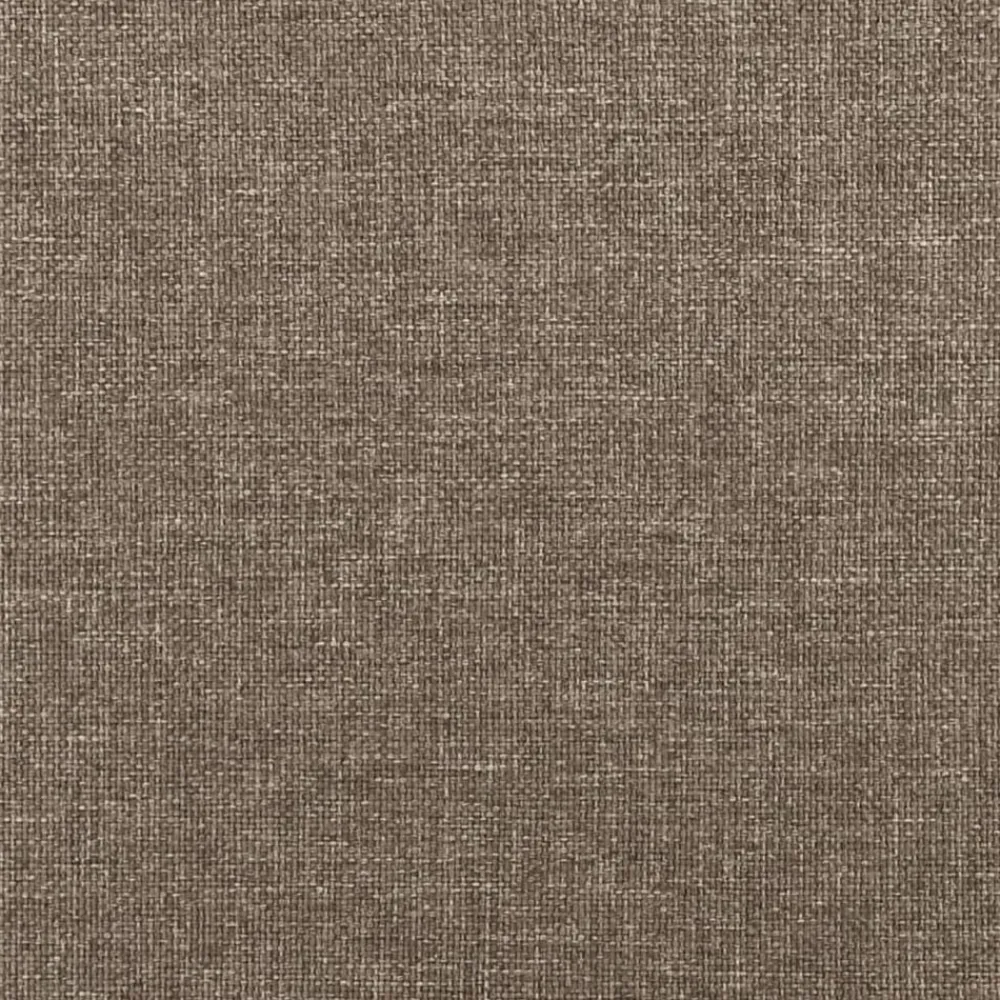 vidaXL Cabecero de tela gris taupe 80x5x78/88 cm Taupé New