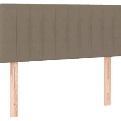 vidaXL Cabecero de tela gris taupe 80x5x78/88 cm Taupé Clearance