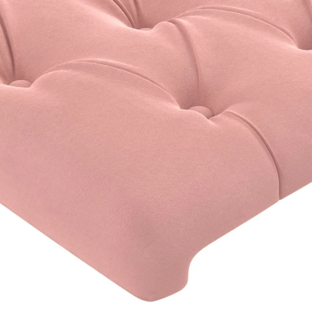 vidaXL Camas Y Accesorios-Cabecero de terciopelo 80x7x78/88 cm