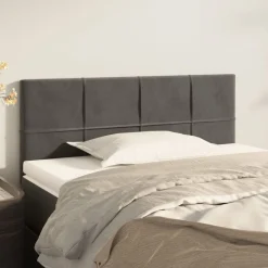 vidaXL Camas Y Accesorios-Cabecero de terciopelo 80x5x78/88 cm