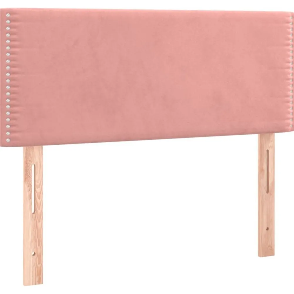 vidaXL Camas Y Accesorios-Cabecero de terciopelo 100x5x78/88 cm