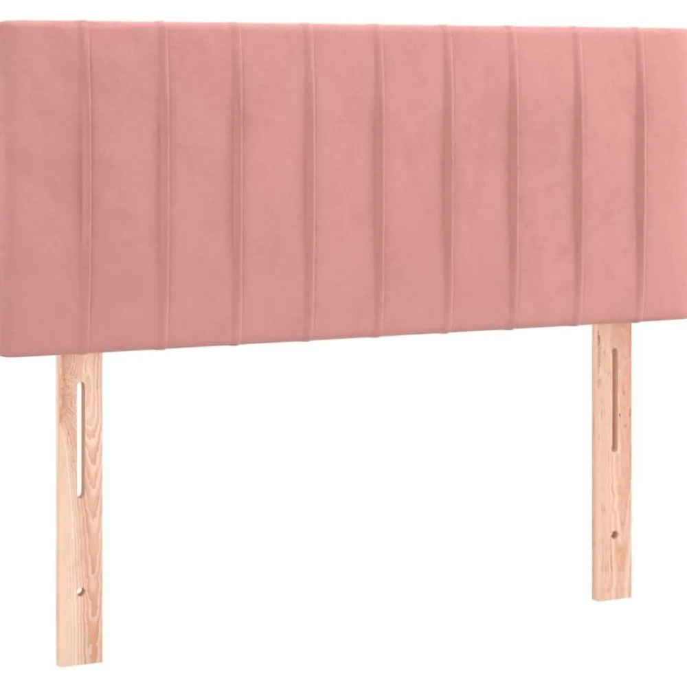 vidaXL Cabecero de terciopelo 80x5x78/88 cm Rosa Hot
