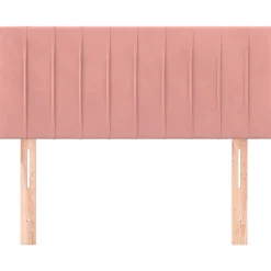 vidaXL Cabecero de terciopelo 80x5x78/88 cm Rosa Hot