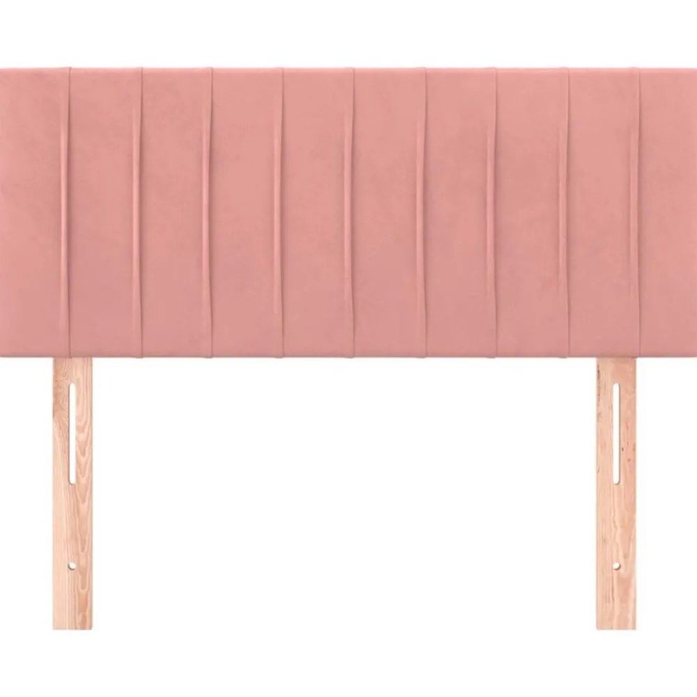 vidaXL Cabecero de terciopelo 80x5x78/88 cm Rosa Hot