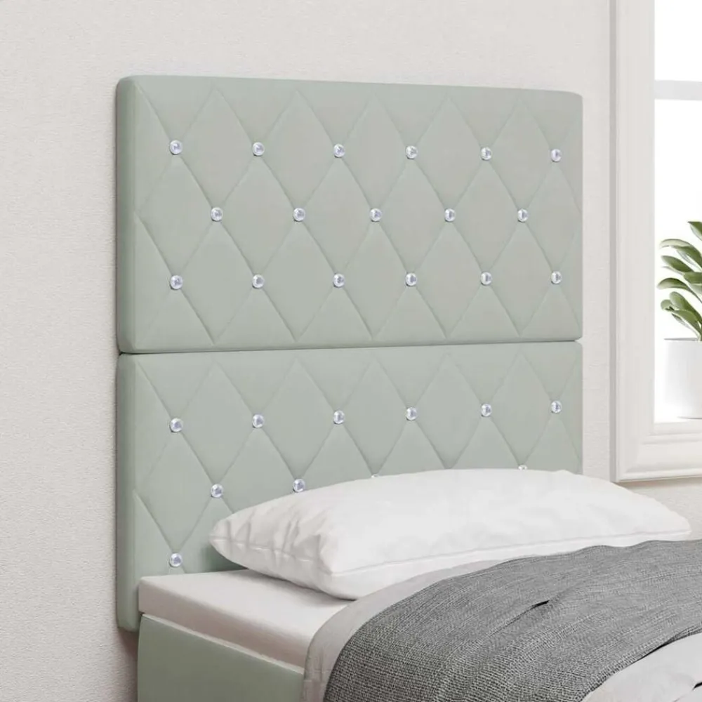 vidaXL Camas Y Accesorios-Cabecero 80 cm Terciopelo