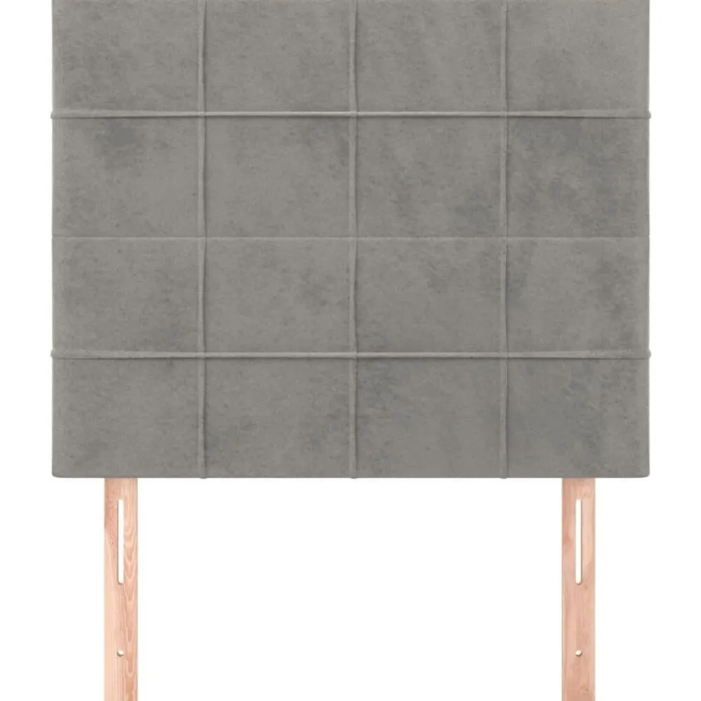 vidaXL Camas Y Accesorios-Cabecero 80x5x118/128 cm terciopelo