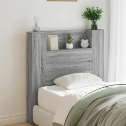 vidaXL Camas Y Accesorios-Cabecero 100 x 16,5 x 103,5 cm Madera de ingeniería