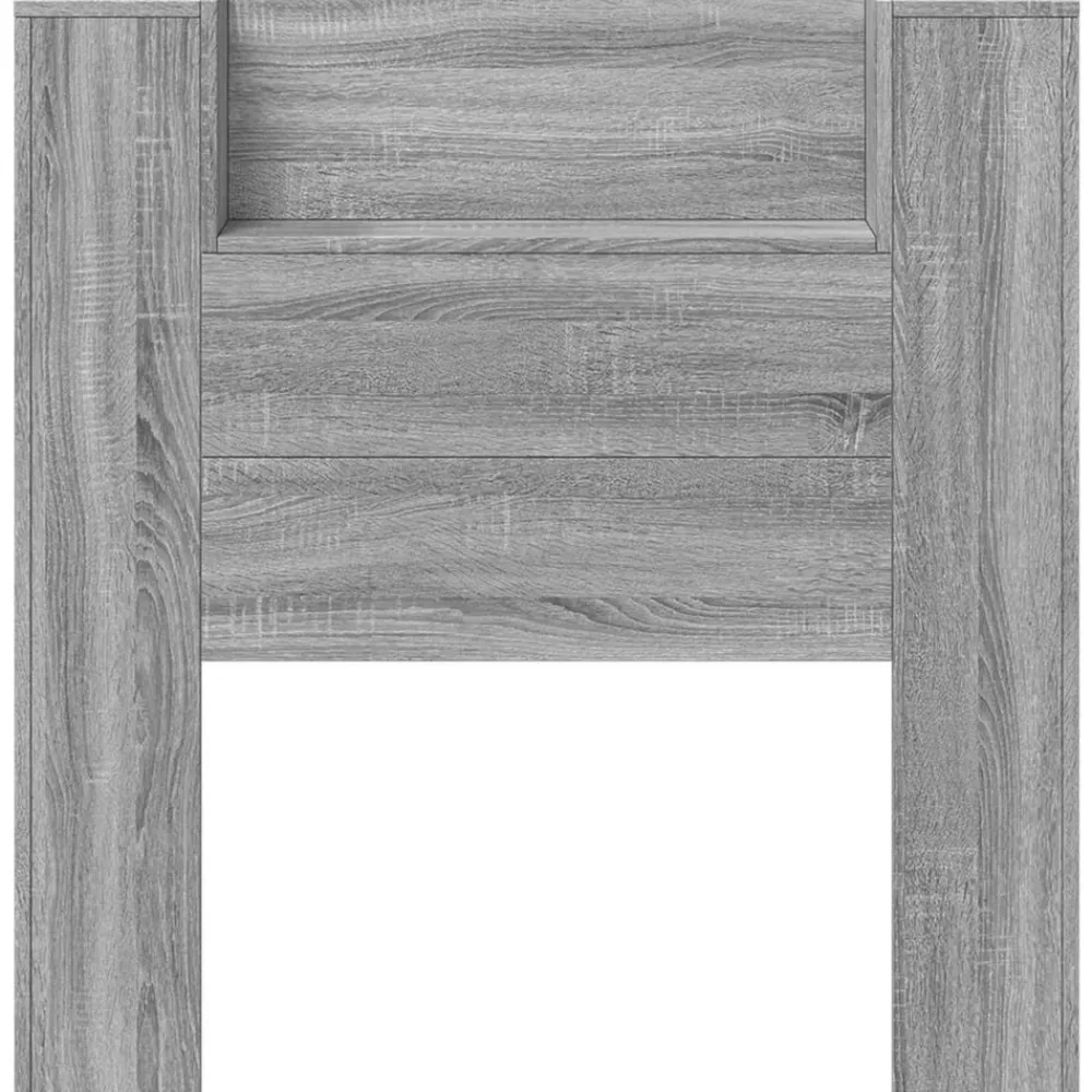 vidaXL Camas Y Accesorios-Cabecero 100 x 16,5 x 103,5 cm Madera de ingeniería