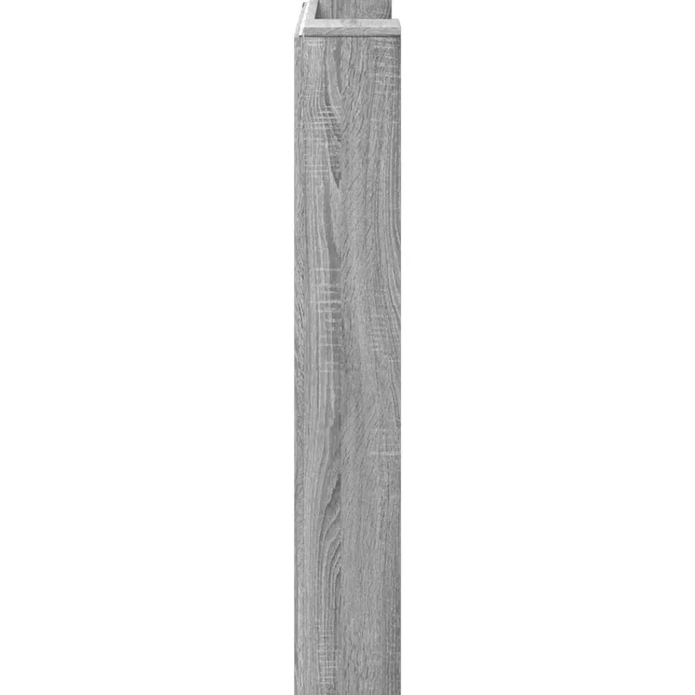 vidaXL Camas Y Accesorios-Cabecero 100 x 16,5 x 103,5 cm Madera de ingeniería