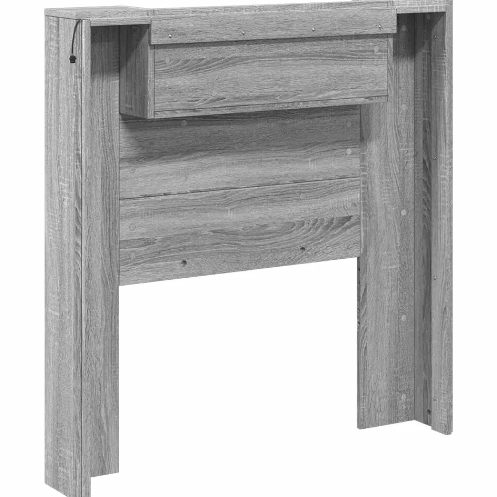 vidaXL Camas Y Accesorios-Cabecero 100 x 16,5 x 103,5 cm Madera de ingeniería