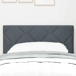 vidaXL Cabecero LED 80 cm Terciopelo Gris oscuro Sale