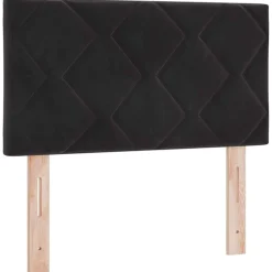 vidaXL Cabecero 80 cm Terciopelo Negro