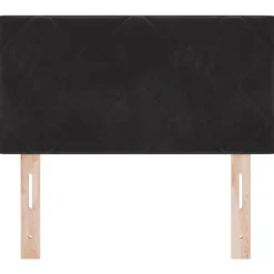 vidaXL Cabecero 80 cm Terciopelo Negro