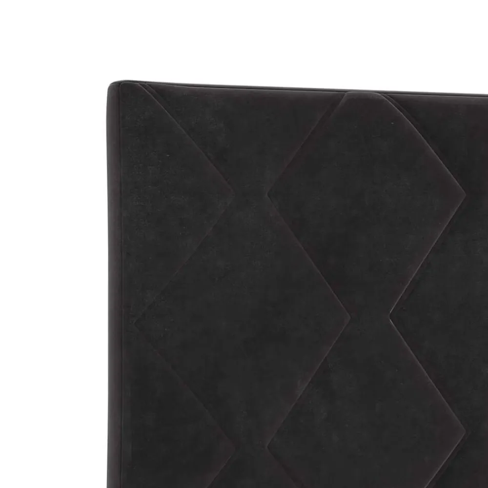 vidaXL Cabecero 80 cm Terciopelo Negro