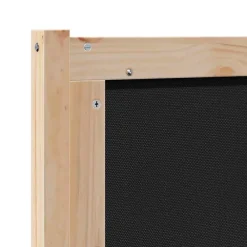 vidaXL Camas Y Accesorios-Cabecero Otro Marrón 200 cm Madera maciza de pino