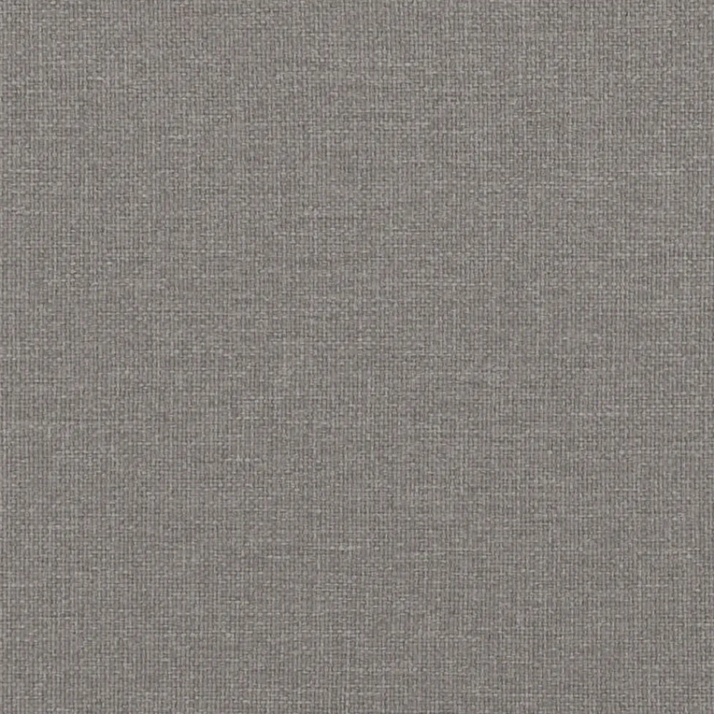 vidaXL Cabecero tapizado Marrón 200 cm Madera de pino macizo Marrón y taupe