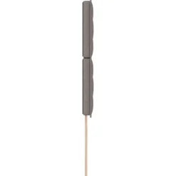 vidaXL Cabecero 90 cm tela Taupé