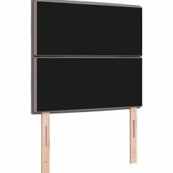 vidaXL Cabecero 90 cm tela Taupé