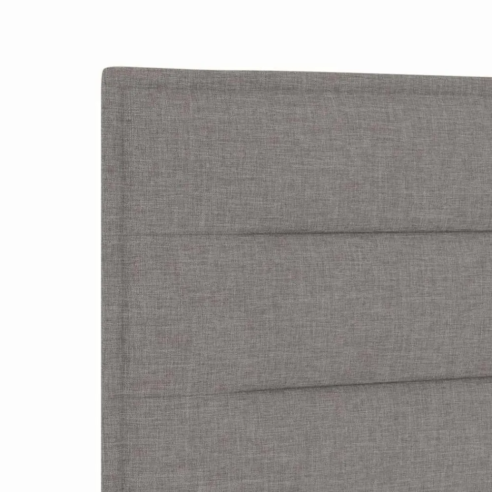 vidaXL Cabecero 90 cm tela Taupé