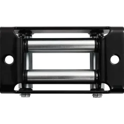 vidaXL Cabrestante eléctrico placa montaje guía de rodillo 12V 1360KG Outlet