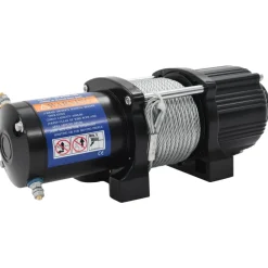 vidaXL Cabrestante eléctrico con mando a distancia 12V 4500lbs 2040kg Discount
