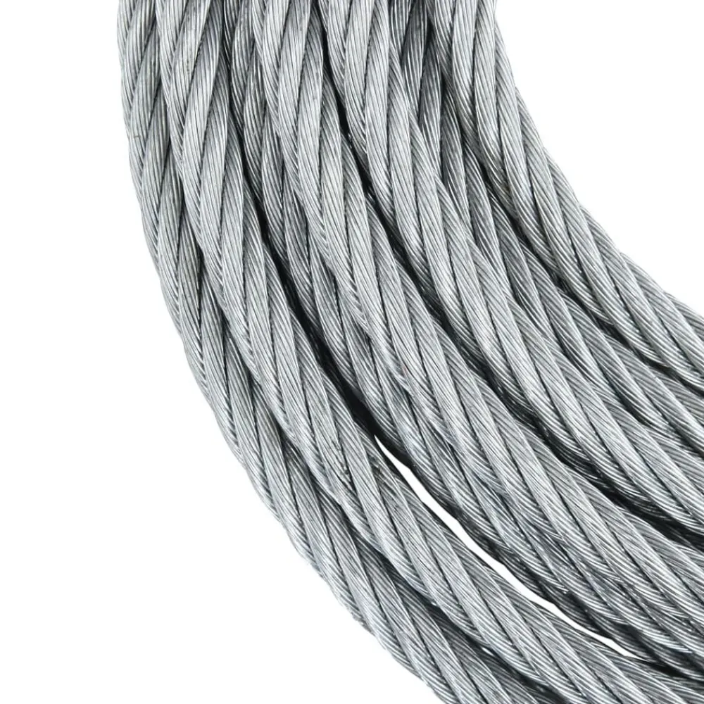 vidaXL Manipulación De Materiales-Cabrestante elevador de cable 3200 kg