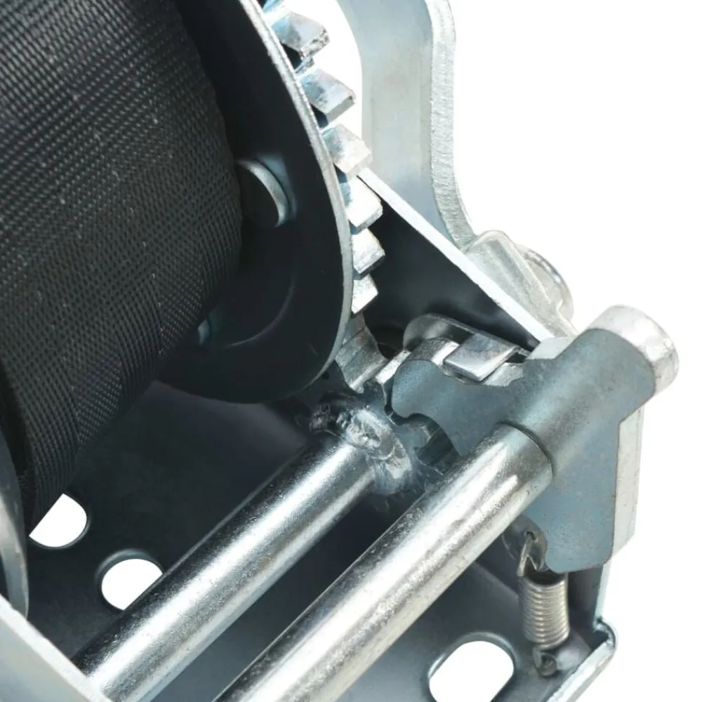 vidaXL Manipulación De Materiales-Cabrestante manual con correa 540 kg