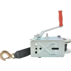 vidaXL Manipulación De Materiales-Cabrestante manual con correa 1587 kg