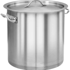 vidaXL Cacerola de acero inoxidable 26 L 32x32 cm