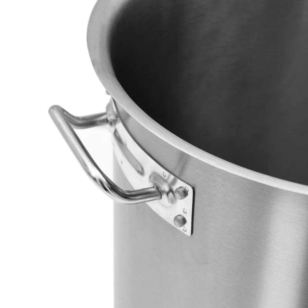 vidaXL Cacerola de acero inoxidable 26 L 32x32 cm