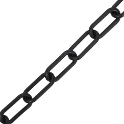 vidaXL Avisos-Cadena de advertencia plástico 30 m Ø4 mm