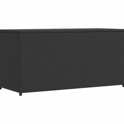 vidaXL Muebles De Jardín-Caja de almacenaje de jardín ratán sintético 120x50x60 cm
