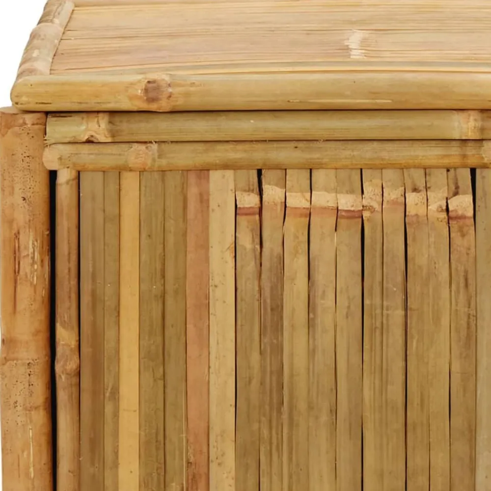 vidaXL Caja de almacenaje de jardín bambú 60x52x55 cm