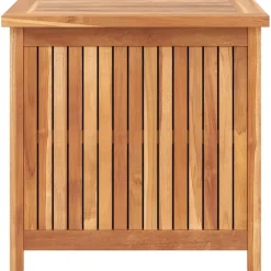 vidaXL Caja de almacenaje de jardín madera maciza de teca 60x50x58 cm Sale