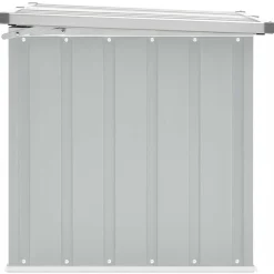 vidaXL Caja de almacenaje para jardín 109x67x65 cm Gris