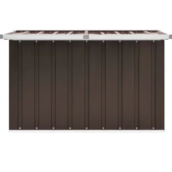 vidaXL Caja de almacenaje para jardín marrón 109x67x65 cm Marrón Online
