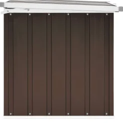 vidaXL Caja de almacenaje para jardín marrón 109x67x65 cm Marrón Online