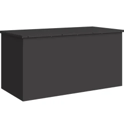 vidaXL Productos Del Hogar-Caja de Almacenamiento Exterior 100 x 50,5 x 50 cm Acero