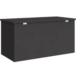 vidaXL Productos Del Hogar-Caja de Almacenamiento Exterior 100 x 50,5 x 50 cm Acero